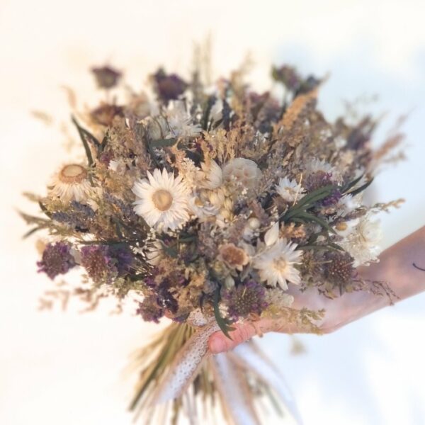 Bouquet de Mariée Lavande