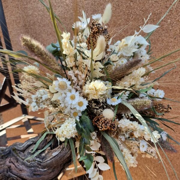 Bouquet Pureté Fleurs séchées Bios et Françaises